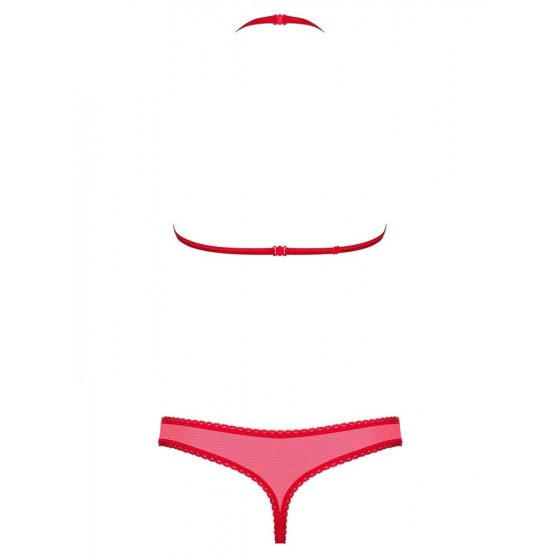 Obsessive 870-SET-3 kétrészes szett (piros)