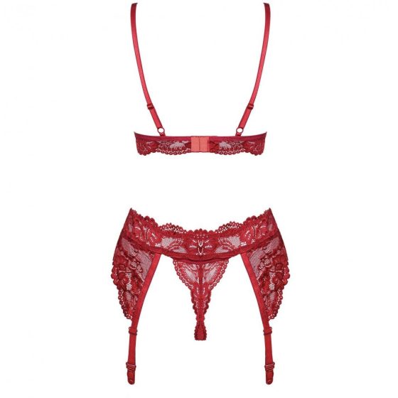 Obsessive 810-SEG-3 három részes szett (vörös)