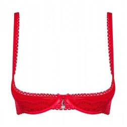 Obsessive Lovica feles melltartó/mellemelő (piros)