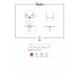 Obsessive Wonderia teddy (fekete).