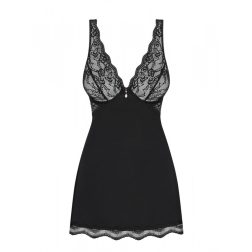 Obsessive Luvae babydoll és alsó (fekete)