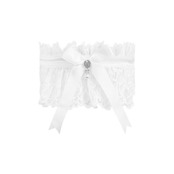 Obsessive Amor Blanco harisnyakötő pánt (fehér)