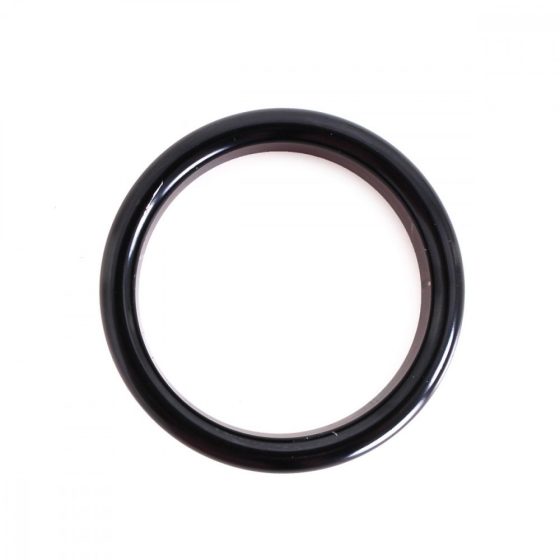 Alumínium péniszgyűrű (40 mm - fekete)