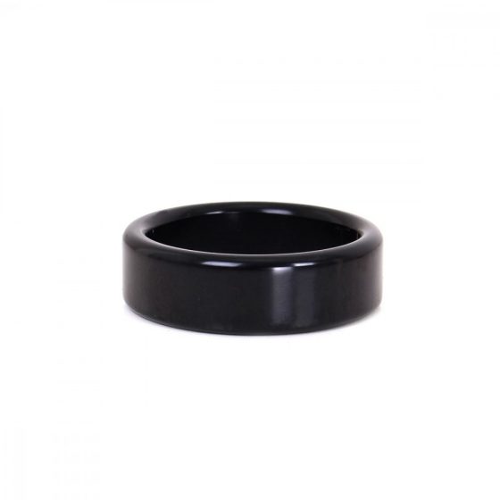 Alumínium péniszgyűrű (45 mm - fekete)