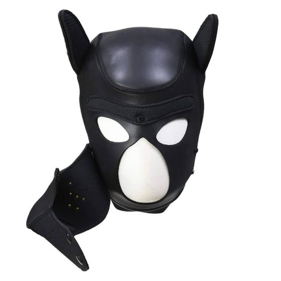 Ouch! neoprén kutyamaszk (fekete)