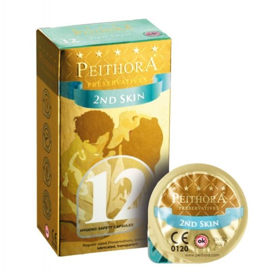 Peithora 2nd Skin óvszer, vékony falvastagsággal (12 db)