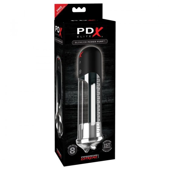 PDX Elite Blowjob Power Pump automatikus péniszpumpa