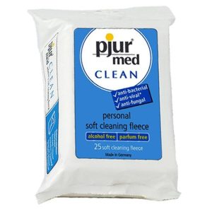 Pjur Med Clean Fleece eszköztisztító kendő (25 db)