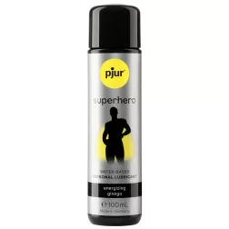   pjur Superhero vízbázisú síkosító, vitalizáló hatással (100 ml) 