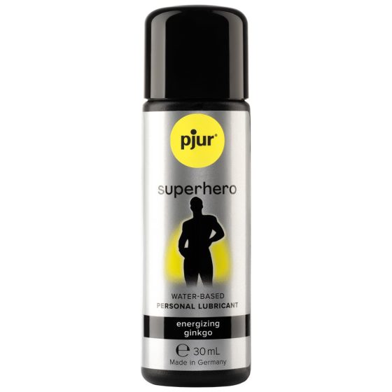 pjur Superhero vízbázisú síkosító, vitalizáló hatással (30 ml) 