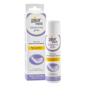 Pjur Med Sensitive vízbázisú síkosító, érzékeny bőrre (100 ml)