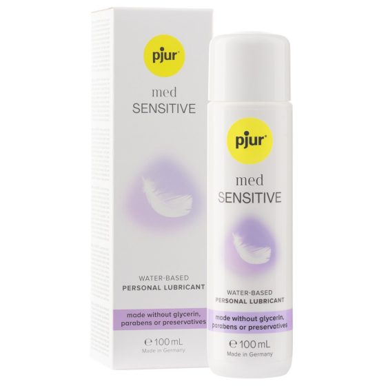 Pjur Med Sensitive vízbázisú síkosító, érzékeny bőrre (100 ml)