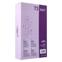 Pick & love No.73 akkumulátoros, klitoriszágas, kétmotoros vibrátor