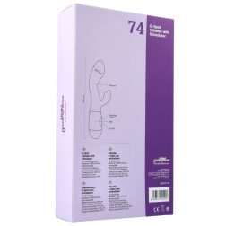   Pick & love No.74 akkumulátoros, klitoriszágas, kétmotoros gpont vibrátor