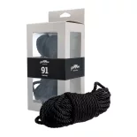   Pick & Love – fekete, selyemhatású bondage kötél (10 m)