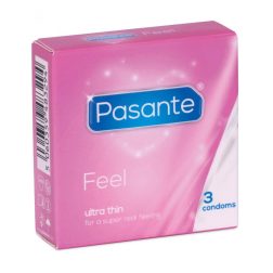 Pasante Feel vékony falvastagságú óvszer (3 db)