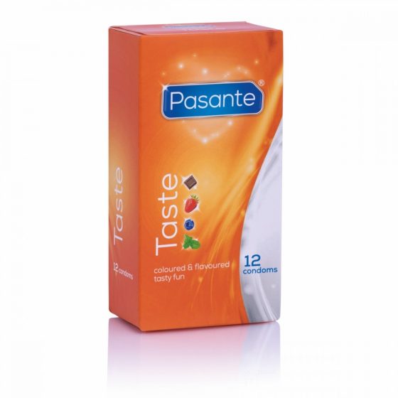 Pasante Taste 12 db ízesített óvszer