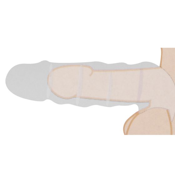 RealRock pénisztoldó (fekete)