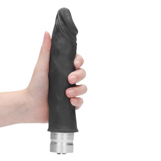RealRock realisztikus vibrátor (20 cm - fekete)