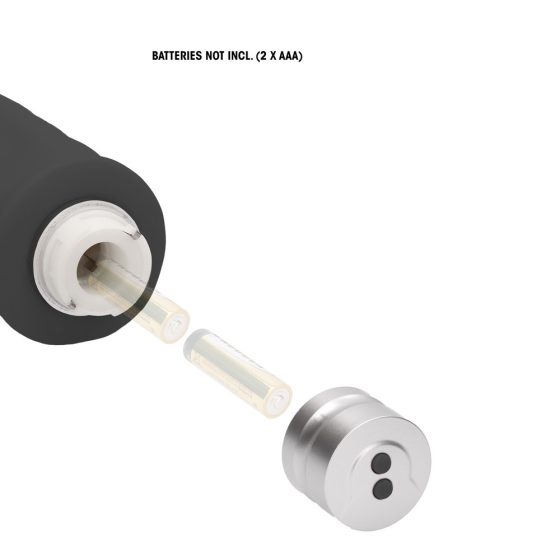 RealRock realisztikus vibrátor (20 cm - fekete)