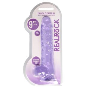 RealRock realisztikus, tapadótalpas dildó, herékkel (22 cm) RealRock realisztikus, tapadótalpas dildó, herékkel (22 cm)
