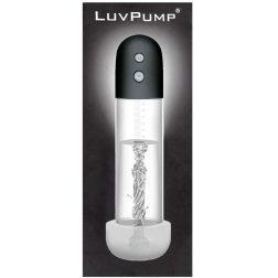   LuvPump automatikus, akkumulátoros péniszpumpa, maszturbációs betéttel