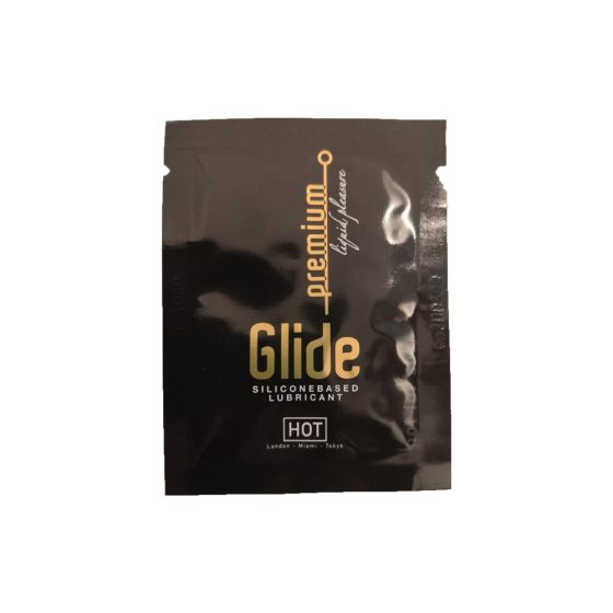 HOT Premium Glide szilikonbázisú síkosító, mini kiszerelésben (3 ml)