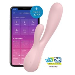   Satisfyer Mono Flex klitoriszágas vibrátor (rózsaszín) (APP-os)
