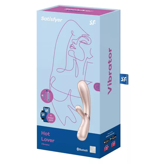 Satisfyer Hot Lover klitoriszágas okos vibrátor (ezüst) (APP-os)
