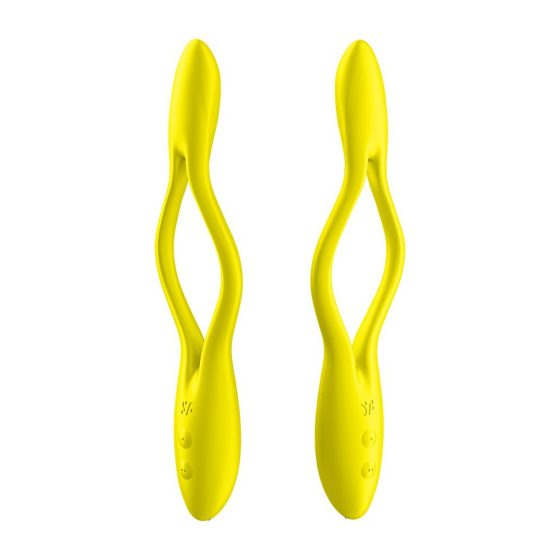 Satisfyer Elastic Game flexibilis szárú duplavibrátor (sárga)
