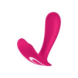   Satisfyer Top Secret kétmotoros vibrátor (rózsaszín) (APP-os)