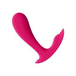   Satisfyer Top Secret kétmotoros vibrátor (rózsaszín) (APP-os)