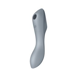   Satisfyer Curvy Trinity 3. vibrátor, léghullámos csiklóizgatóval (szürke)