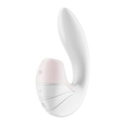   Satisfyer Supernova vibrátor, léghullámos csiklóizgatóval (fehér)