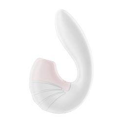   Satisfyer Supernova vibrátor, léghullámos csiklóizgatóval (fehér)