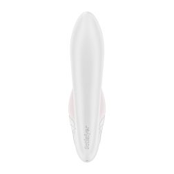   Satisfyer Supernova vibrátor, léghullámos csiklóizgatóval (fehér)