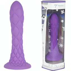   Silexd – Fantasy Line Dreamy prémium dildó (18,5 cm - lila)