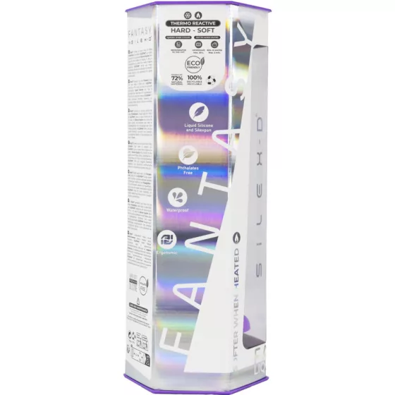 Silexd – Fantasy Line Dreamy prémium dildó (18,5 cm - lila)