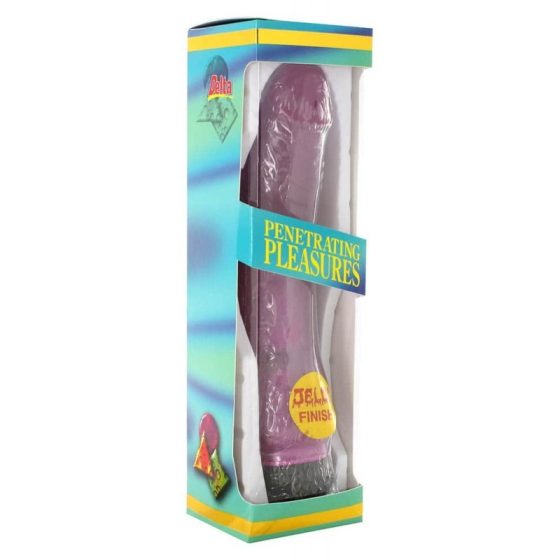 Penetrating Pleasures zselés vibrátos, klitorisz-dombbal (lila)