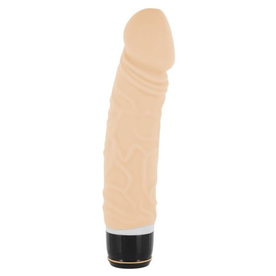 Silicone Classic realisztikus vibrátor (világos bőrszín)