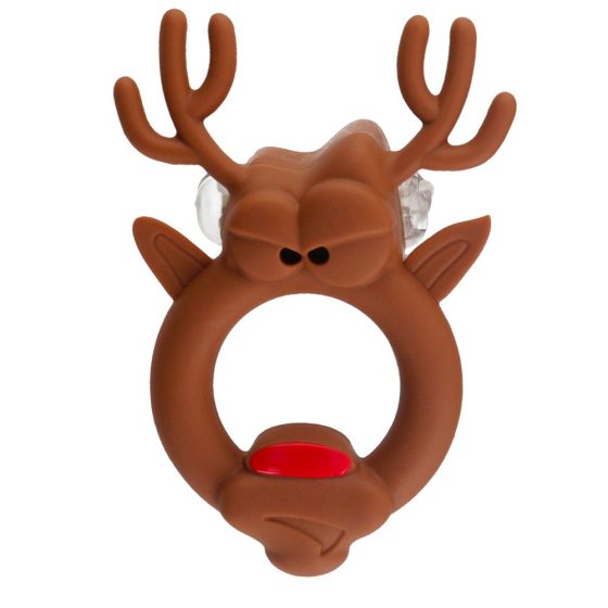Reindeer szarvasos vibrációs péniszgyűrű