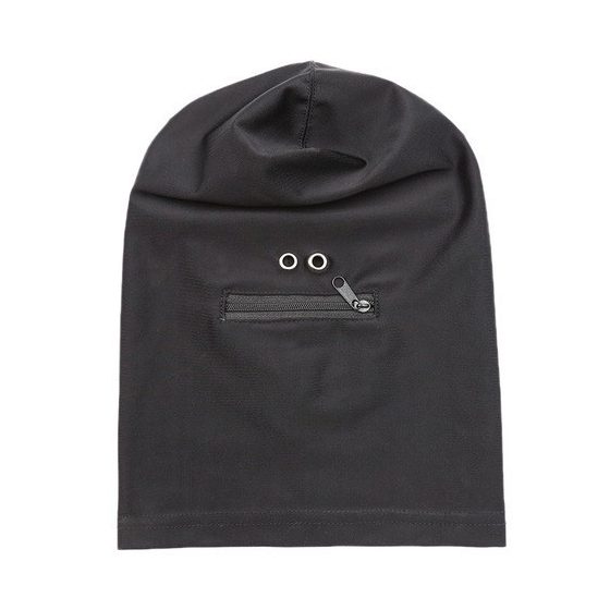 Fejmaszk cipzáros szájnyílással