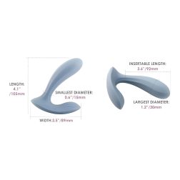 Svakom Erica okos viselhető vibrátor (kék) (APP-os)