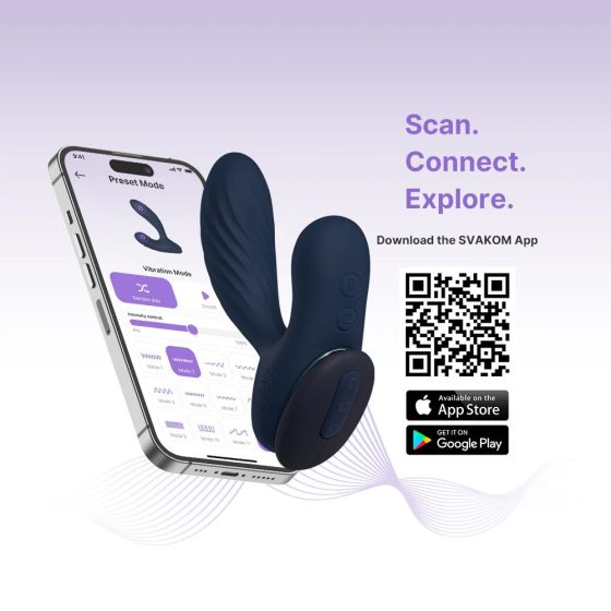 Svakom Connexion Series Vick Neo análvibrátort (APP-os)