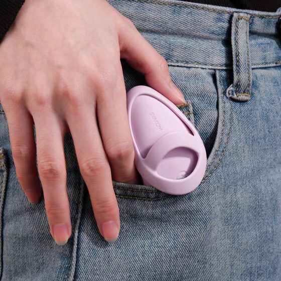 Svakom Echo 2, okos ujjvibrátor, melegítő funkcióval (pink) (APP-os)