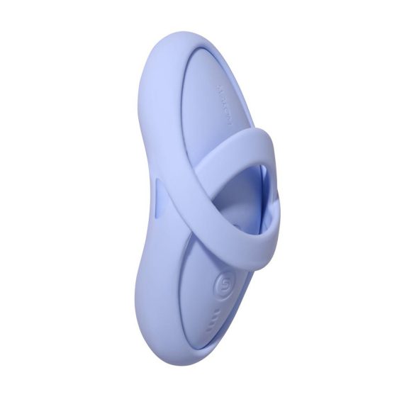 Svakom Echo 2, okos ujjvibrátor, melegítő funkcióval (kék) (APP-os)