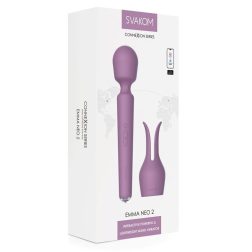   Svakom Emma Neo 2. interaktív okos masszírozó, melegítő funkcióval (lila) (APP-os)