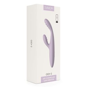 Svakom Cici+ 2, okos G-pont vibrátor, melegítő funkcióval (halványlila) (APP-os)