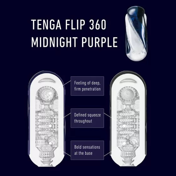Tenga Flip 360 maszturbátor (lila)