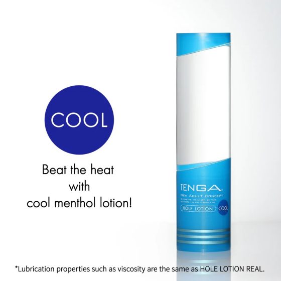 Tenga Lotion Cool vízbázisú síkosító, hűsítő hatással (170 ml)